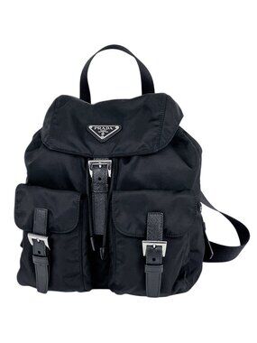 Prada Nylon Backpack Black